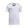 Progress Jersey Contrast Jr - White/Green - Front