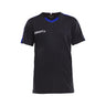 Progress Jersey Contrast Jr - Black/Club Cobolt - Front