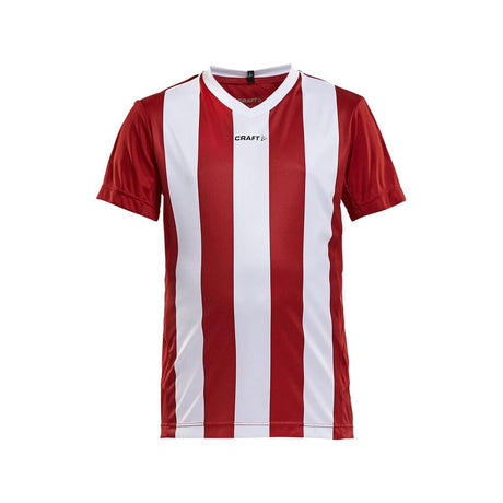 Progress Jersey Stripe Jr - Red - Front