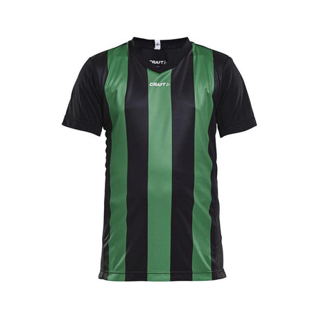 Progress Jersey Stripe Jr - Black/Green - Front