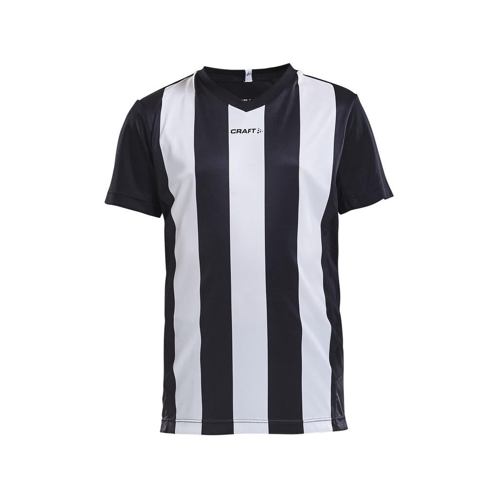 Progress Jersey Stripe Jr - Black/White - Front