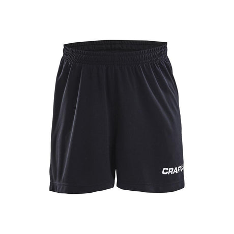 Squad Go Short Solid Jr - Black - Front