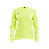 Squad Go Gk Ls Jersey W - Yellow - Front