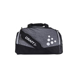Squad Duffel Medium 33L - Dk Grey Melange/Black - Front