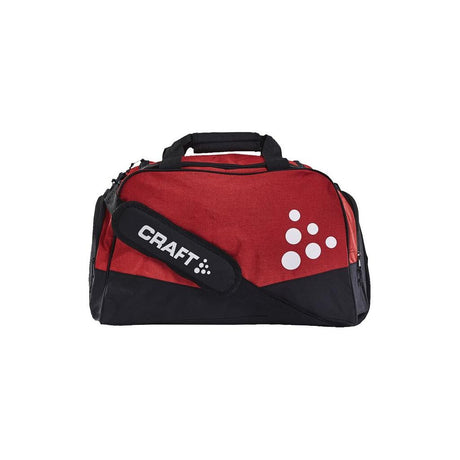 Squad Duffel Medium 33L - Black/Bright Red - Front