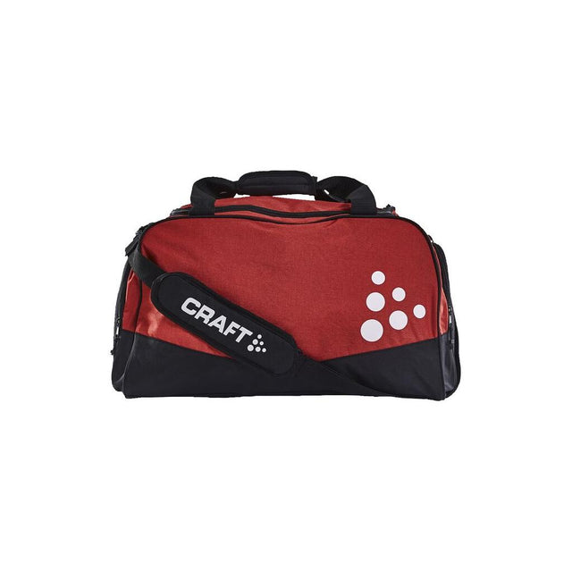 Squad Duffel Large 38L - Black/Bright Red - Front