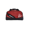 Squad Duffel Large 38L - Black/Bright Red - Front
