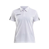 Progress Polo Pique W - White - Front