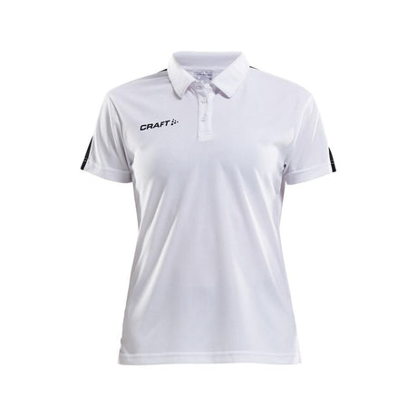 Progress Polo Pique W - White - Front