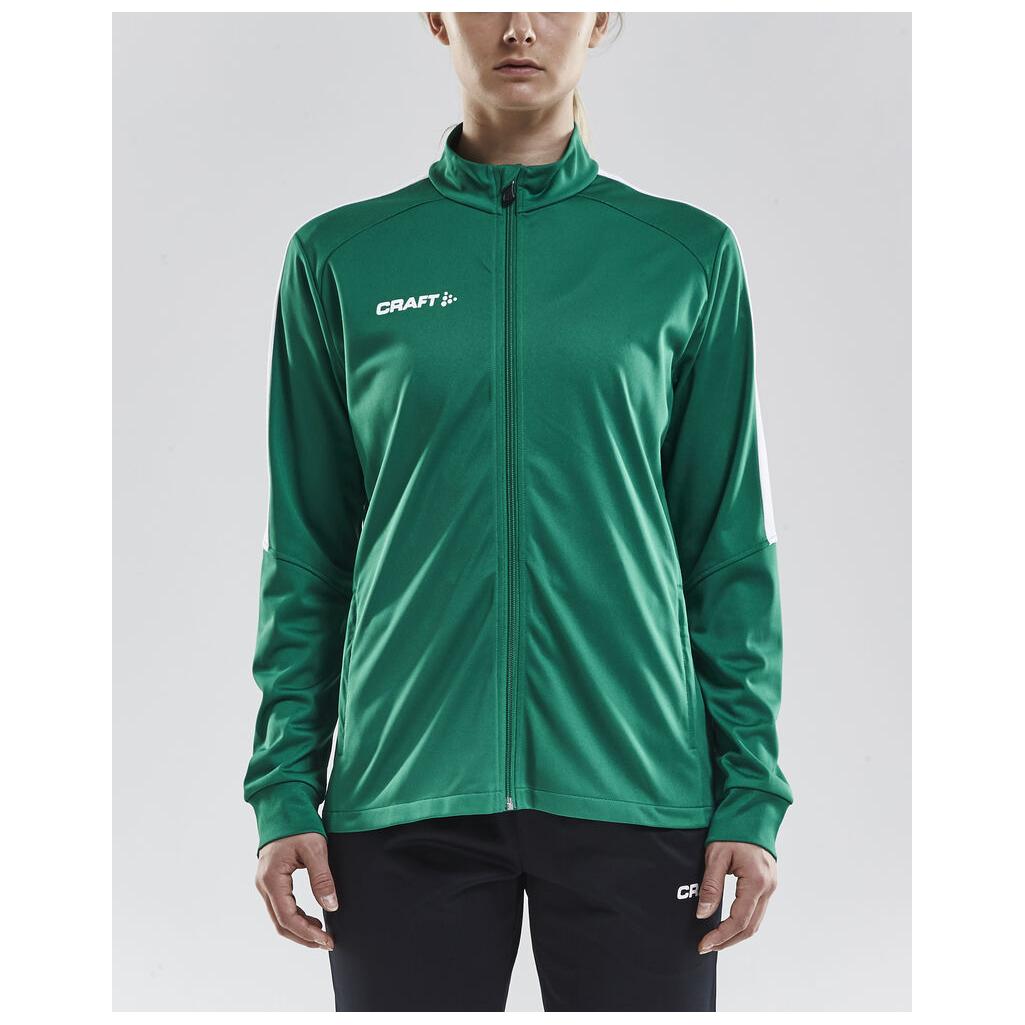 Progress Jacket W - Green - Closeup 1