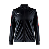 Progress Jacket W - Black/Bright Red - Front