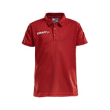 Progress Polo Pique Jr - Red - Front