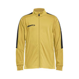 Progress Jacket Jr - Yellow/Black - Front
