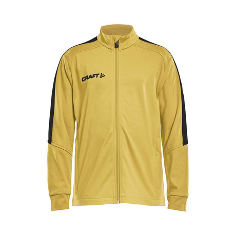 Progress Jacket Jr - Yellow/Black - Front