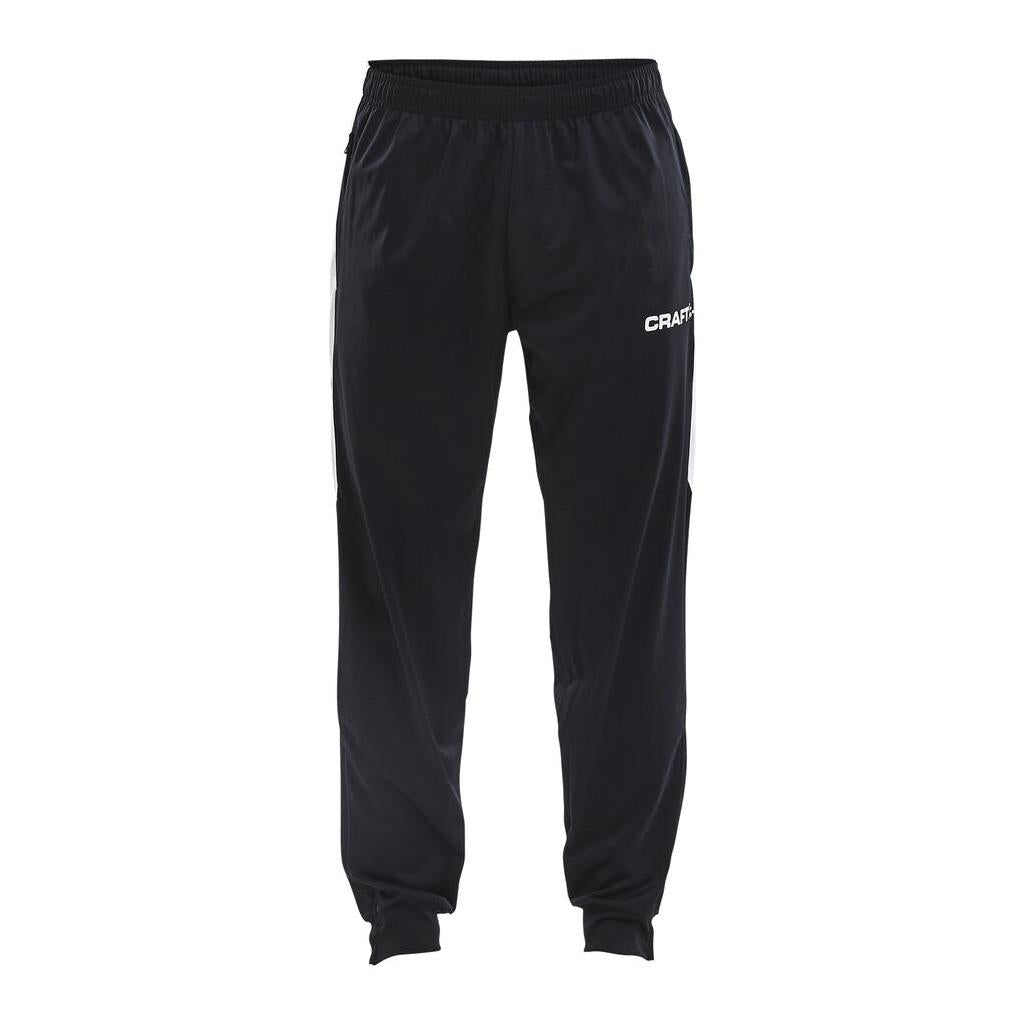 Progress Pant Straight M - Black/White - Front