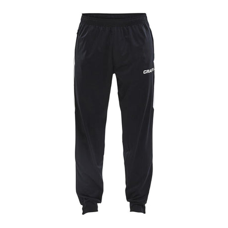 Progress Pant Straight M - Black/White - Front