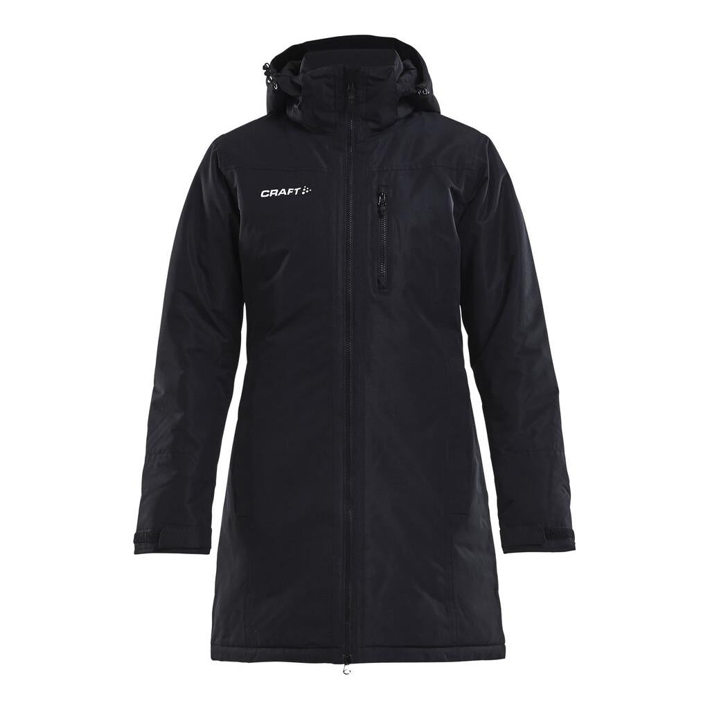 Jacket Parkas W - Black - Front