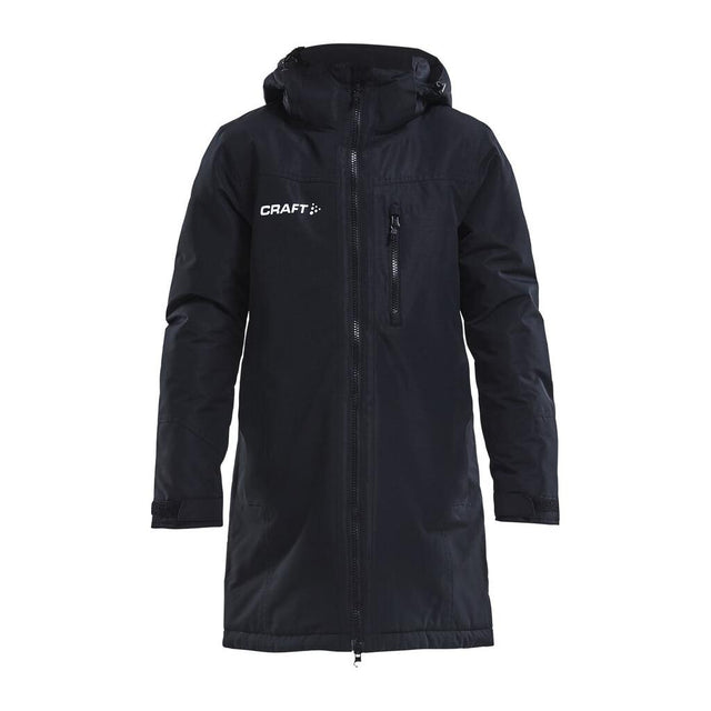 Jacket Parkas Jr - Black - Front