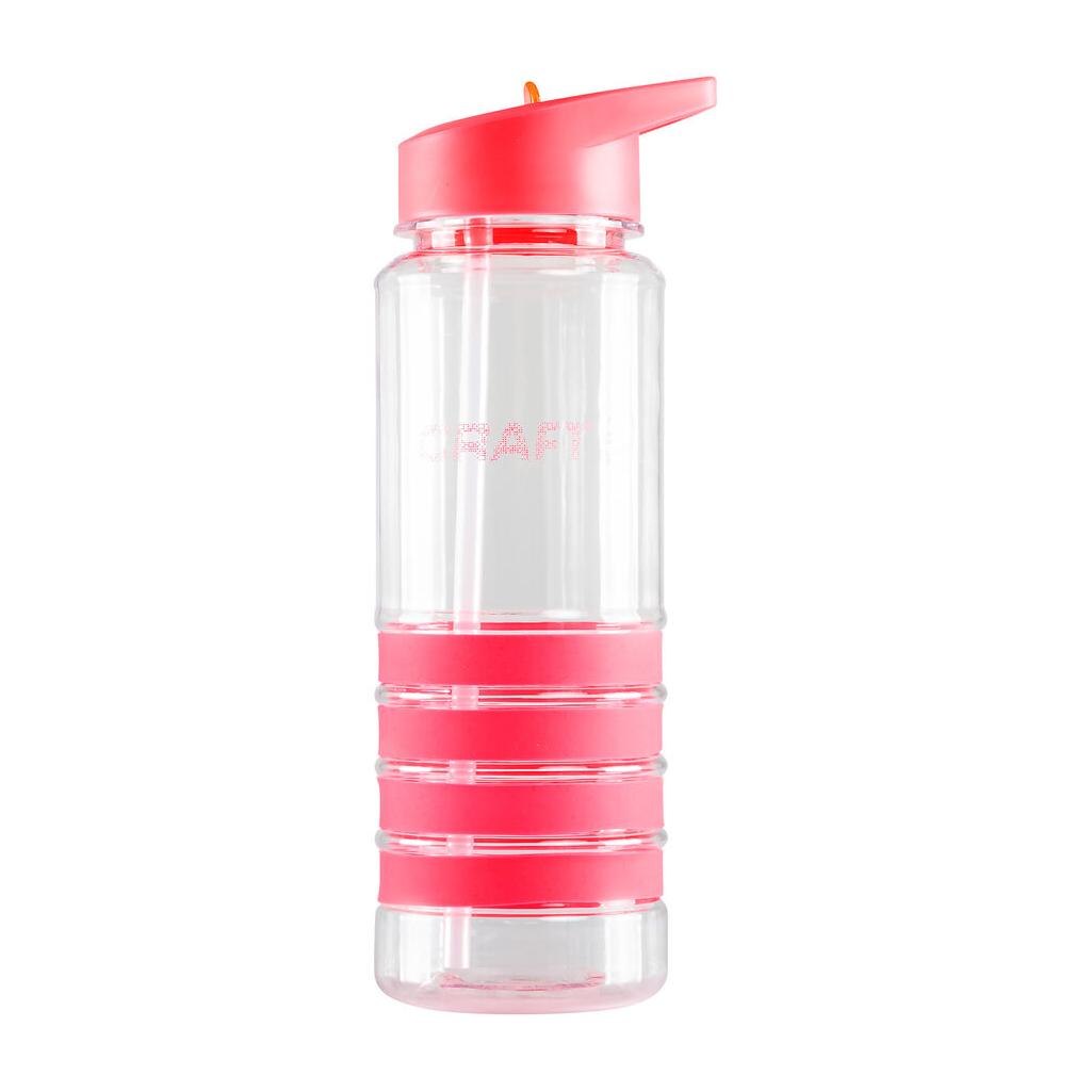 Transparent Waterbottle - Pink - Front