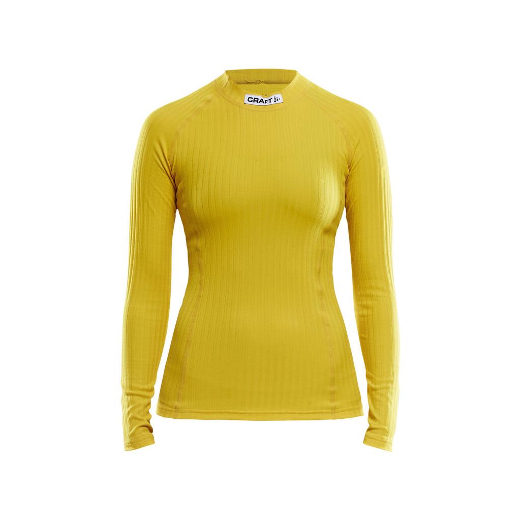 Progress Baselayer Cn Ls W - Yellow - Front