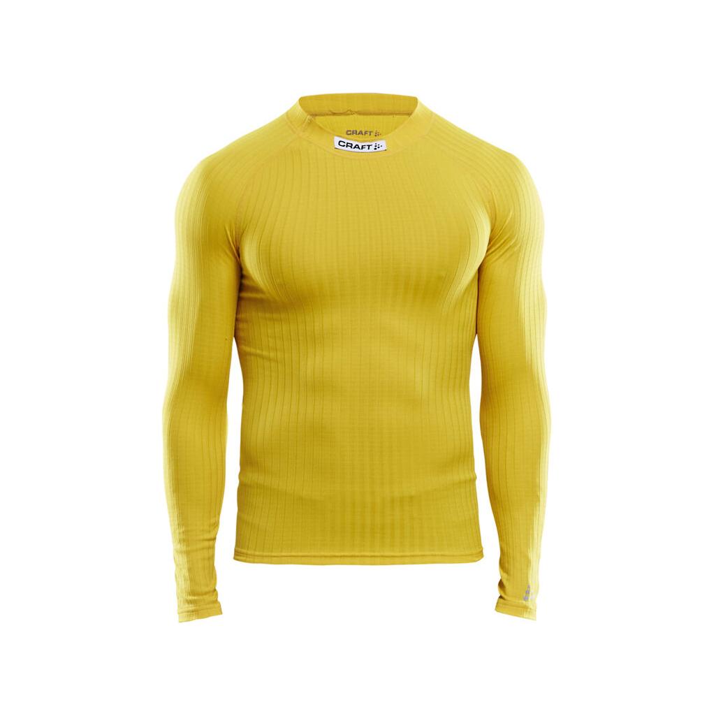 Progress Baselayer Cn Ls M - Yellow - Front