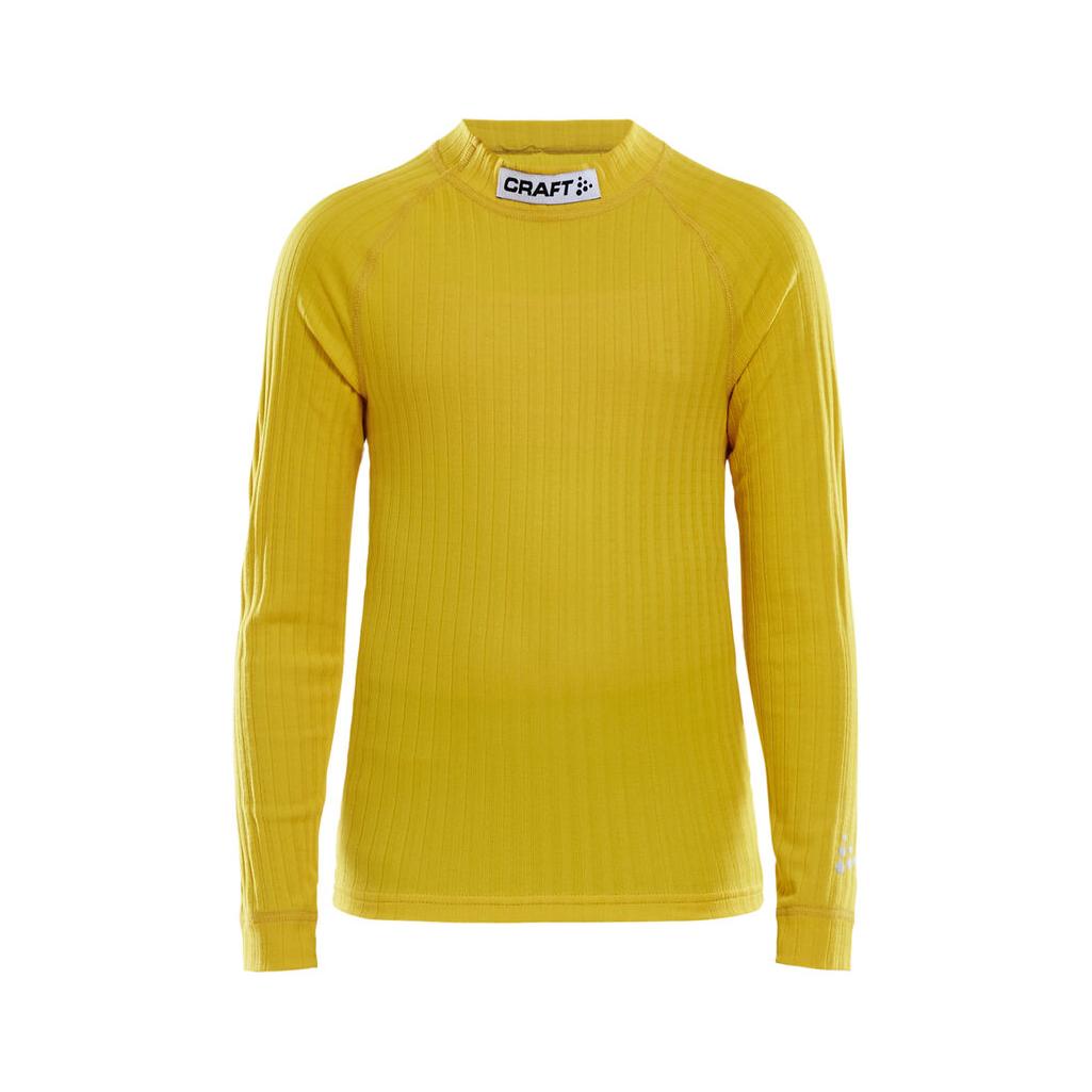 Progress Baselayer Cn Ls Jr - Yellow - Front