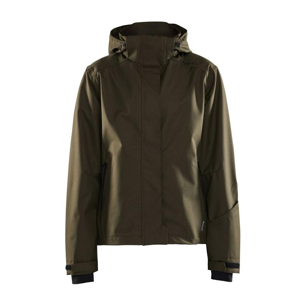 Mountain Jkt W - Dark Green - Front