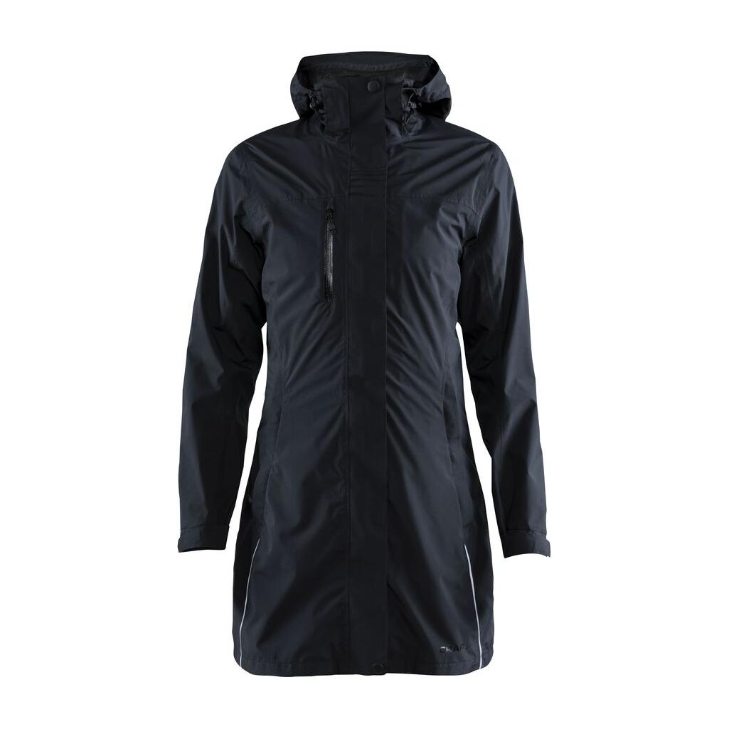 Urban Rain Coat W - Black - Front