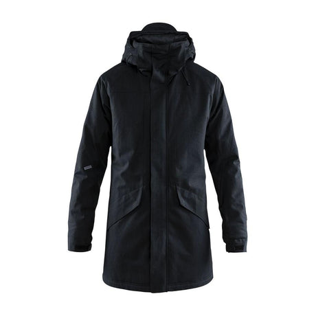 Mountain Padded Parkas M - Black Melange/Black - Front