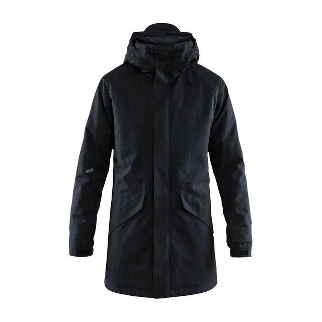Mountain Padded Parkas M - Black Melange/Black - Front