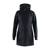 Mountain Padded Parkas W - Black Melange/Black - Front