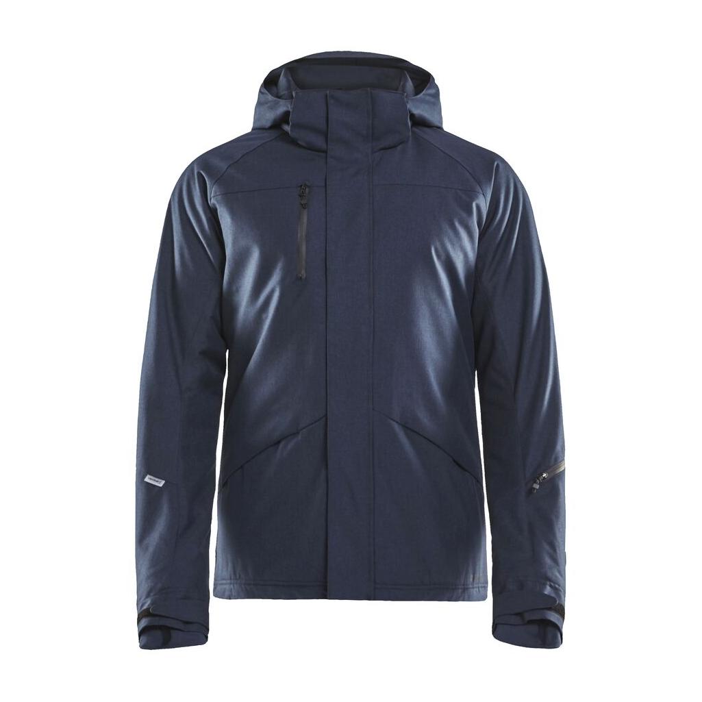 Mountain Padded Jkt M - Navy Melange - Front