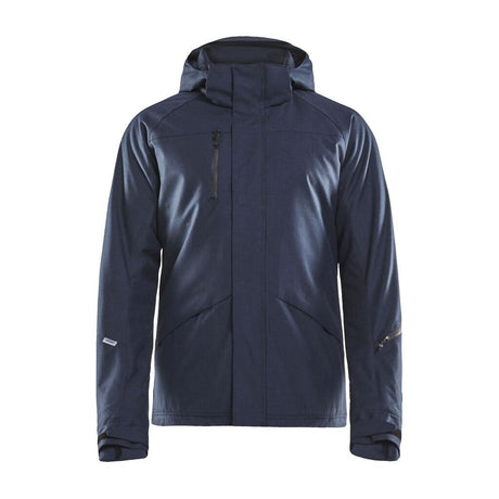 Mountain Padded Jkt M - Navy Melange - Front