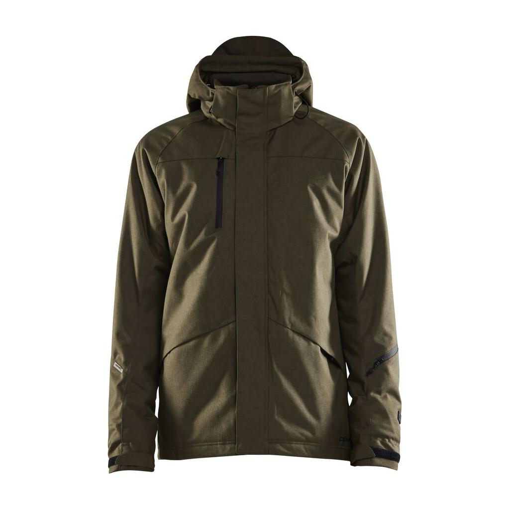 Mountain Padded Jkt M - Dark Green - Front
