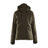 Mountain Padded Jkt W - Dark Green - Front