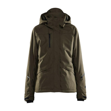 Mountain Padded Jkt W - Dark Green - Front