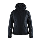 Mountain Padded Jkt W - Black Melange/Black - Front