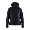 Mountain Padded Jkt W - Black Melange/Black - Front