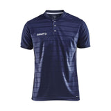 Pro Control Button Jersey M - Navy/White - Front