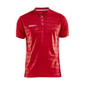 Pro Control Button Jersey M - Red/White - Front