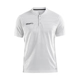 Pro Control Button Jersey M - White/Black - Front