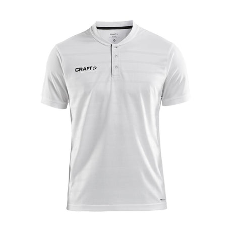 Pro Control Button Jersey M - White/Black - Front