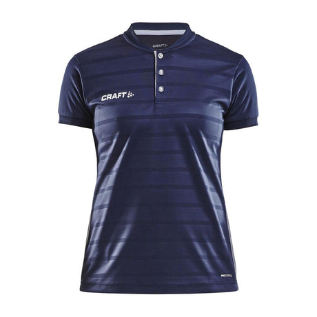 Pro Control Button Jersey W - Navy/White - Front