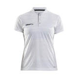 Pro Control Button Jersey W - White/Black - Front