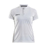 Pro Control Button Jersey W - White/Black - Front