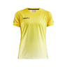 Pro Control Fade Jersey W - Yellow/Black - Front