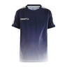 Pro Control Fade Jersey Jr - Navy/White - Front