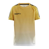 Pro Control Fade Jersey Jr - Yellow/Black - Front
