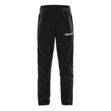 Pro Control Pants Jr - Black/White - Front