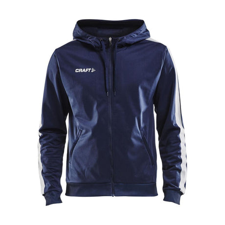 Pro Control Hood Jacket M - Navy/White - Front